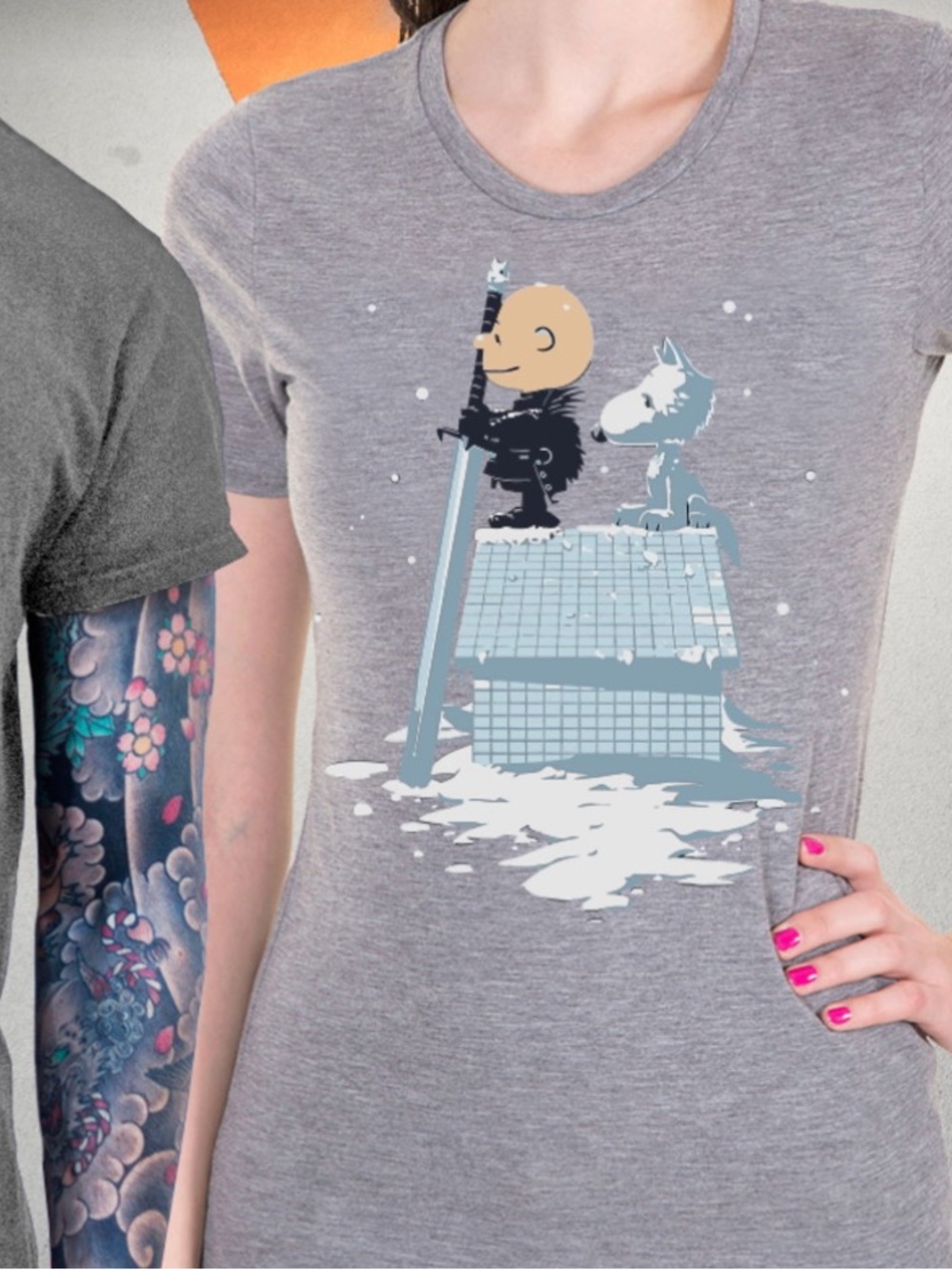 Tee Fury T-Shirt - Winter is Coming